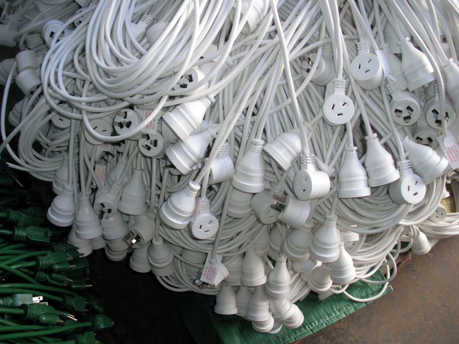 澳大利亚SAA三芯背插电源线