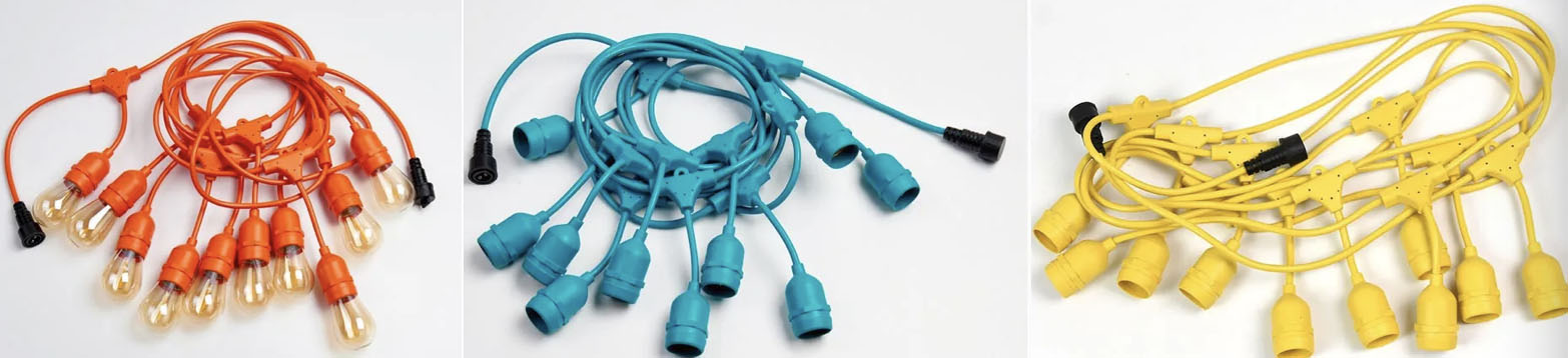 迷你色灯串电源线