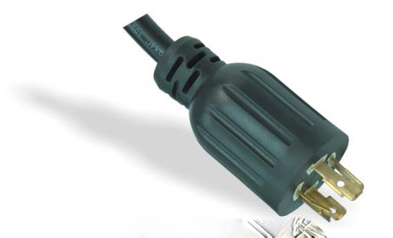 美式三芯自锁电源线 L14-30P LA047A