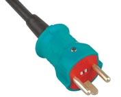 丹麦可拆卸电源线插头 丹麦可拆卸电源线插头