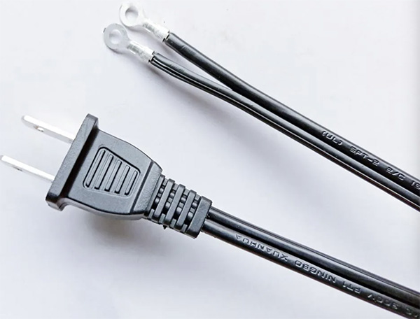 美国电源线末端O型接地片 美国电源线末端O型接地片