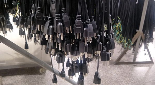 美国5-15P电源线 美国5-15P电源线