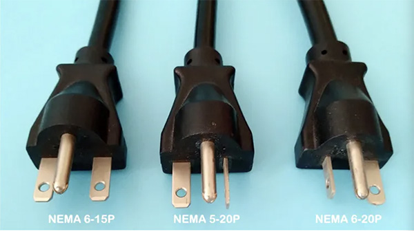 NEMA5-20P,NEMA6-15P,NEMA6-20P不同之处 NEMA5-20P,NEMA6-15P,NEMA6-20P不同之处