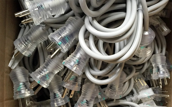 NEMA5-15美国用插头电源线 NEMA5-15美国用插头电源线