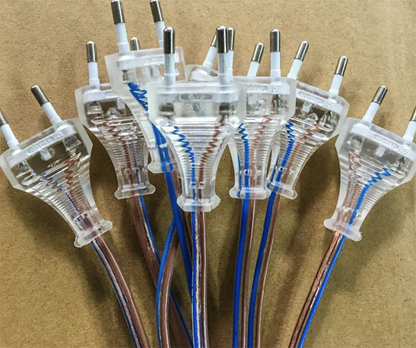 透明CEE7/16插头电源线 透明CEE7/16插头电源线