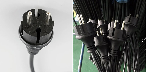 欧洲电源线16A 户外防水IP44插头 欧洲电源线16A 户外防水IP44插头