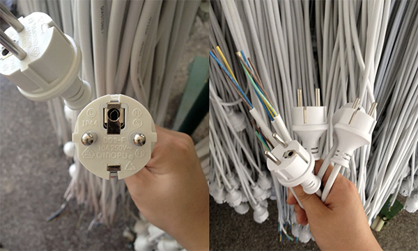 欧盟德国IP44防水Schuko插头电源线 欧盟德国IP44防水Schuko插头电源线