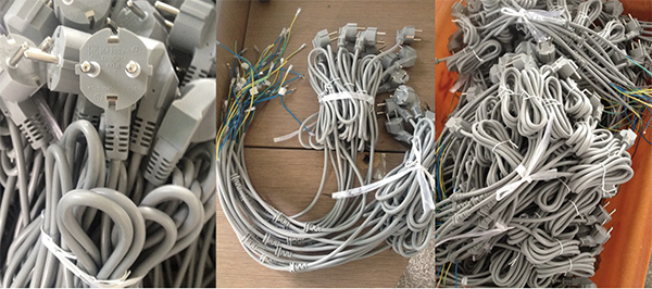 韩国电源线三芯插头CEE7/4 韩国电源线三芯插头CEE7/4