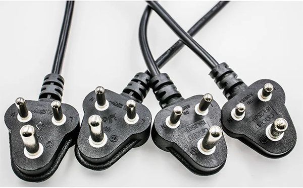 南非电源线三芯16A 南非电源线三芯16A