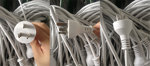 阿根廷三芯电源线10A 阿根廷三芯电源线10A