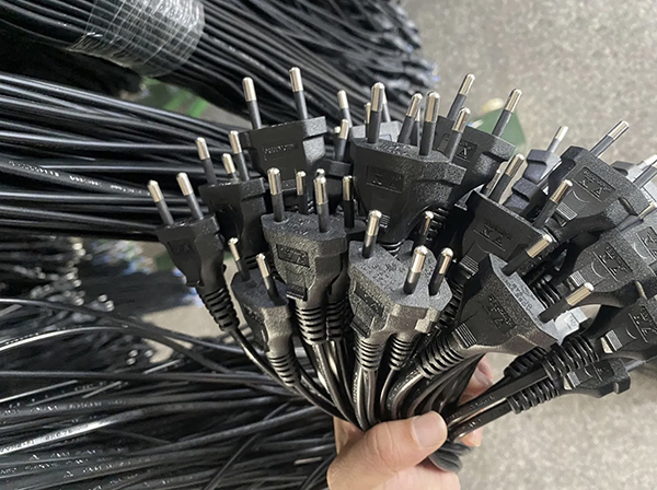 巴西电源线NBR 6147标准插头 巴西电源线NBR 6147标准插头