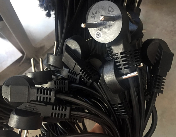 以色列两芯电源线插头 以色列两芯电源线插头