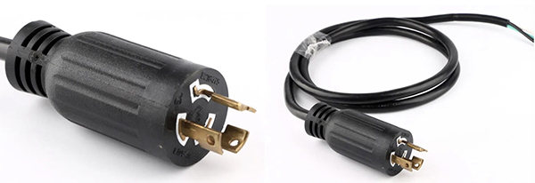 自锁式电源线NEMA L5-15P 自锁式电源线NEMA L5-15P